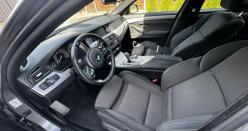 BMW Seria 5 cena 90405 przebieg: 175000, rok produkcji 2014 z Bydgoszcz małe 37